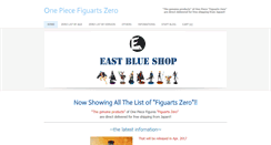 Desktop Screenshot of onepiecefiguartszero.com